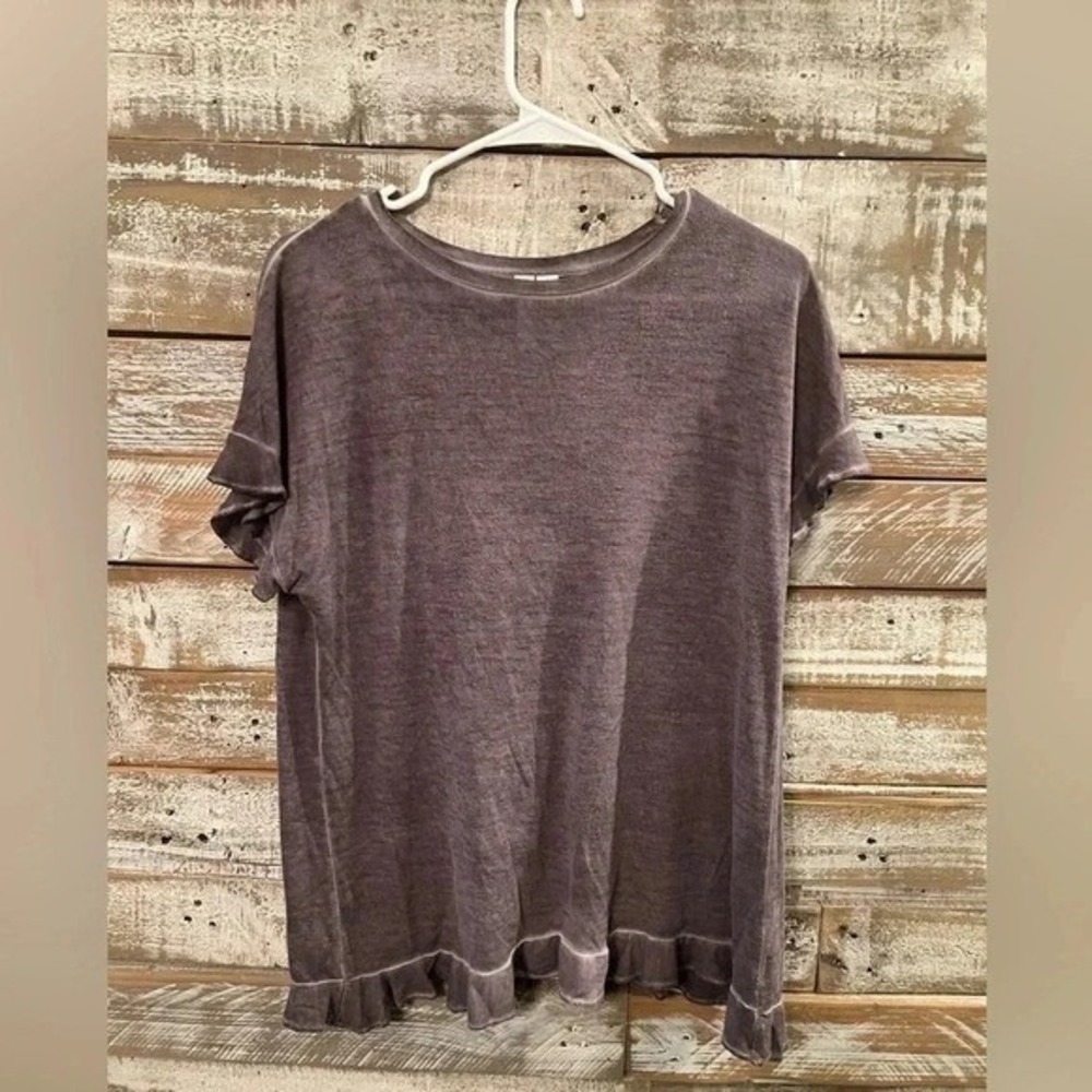 Alya women's purple‎ shirt L